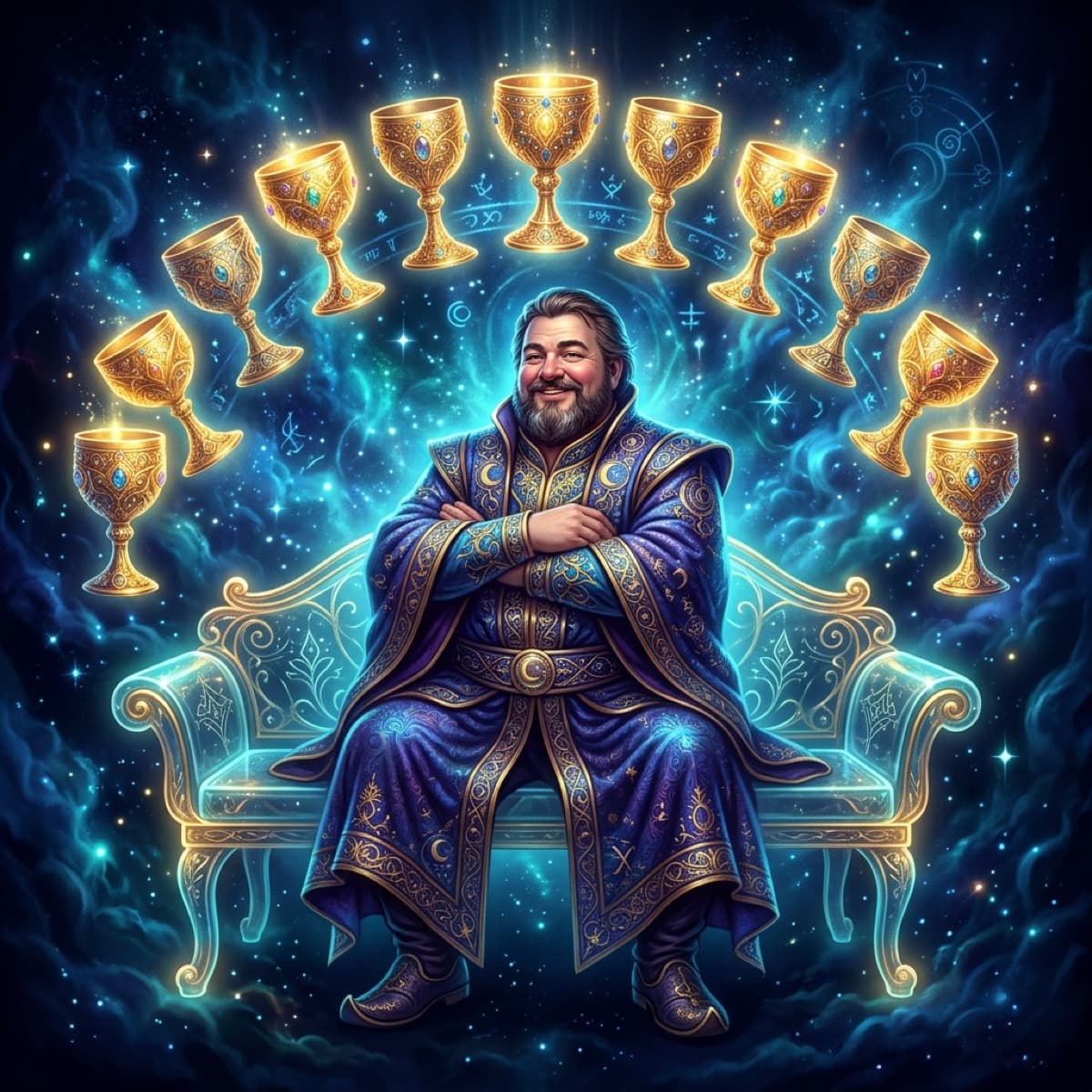 Nine of Cups Tarot Card Meaning: The Wish Card & Symbolism Explained